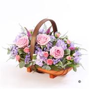 Luxury Pink and Lilac Basket