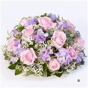 Luxury Rose and Freesia Posy - Pink and Lilac