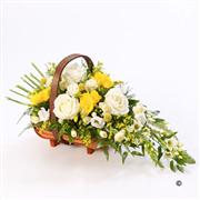 Grande Rose and Freesia Basket