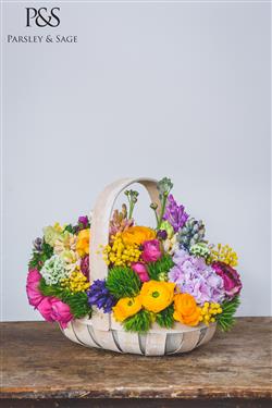 Vibrant Spring Basket