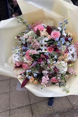 The mixed floral mega dome bouquet 